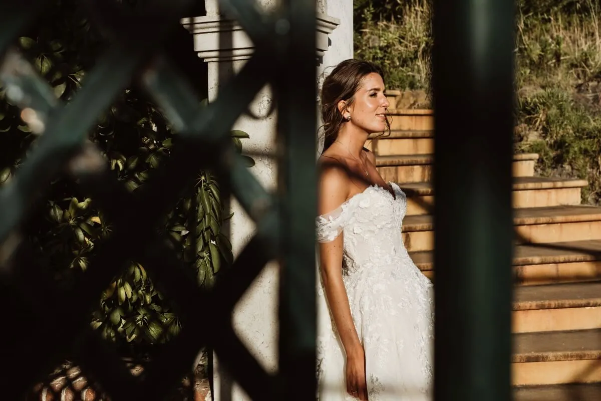 Detalhe da decoração de um casamento